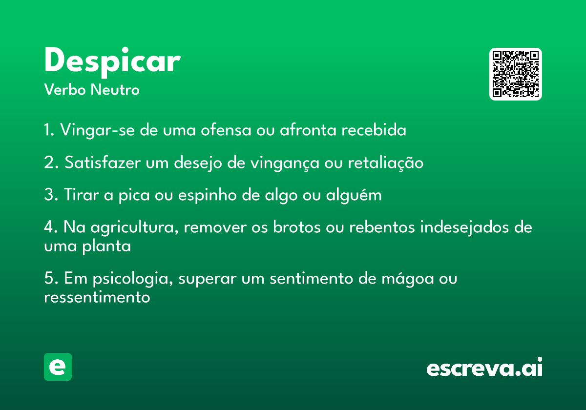despicar