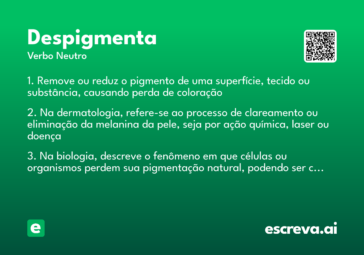 despigmenta