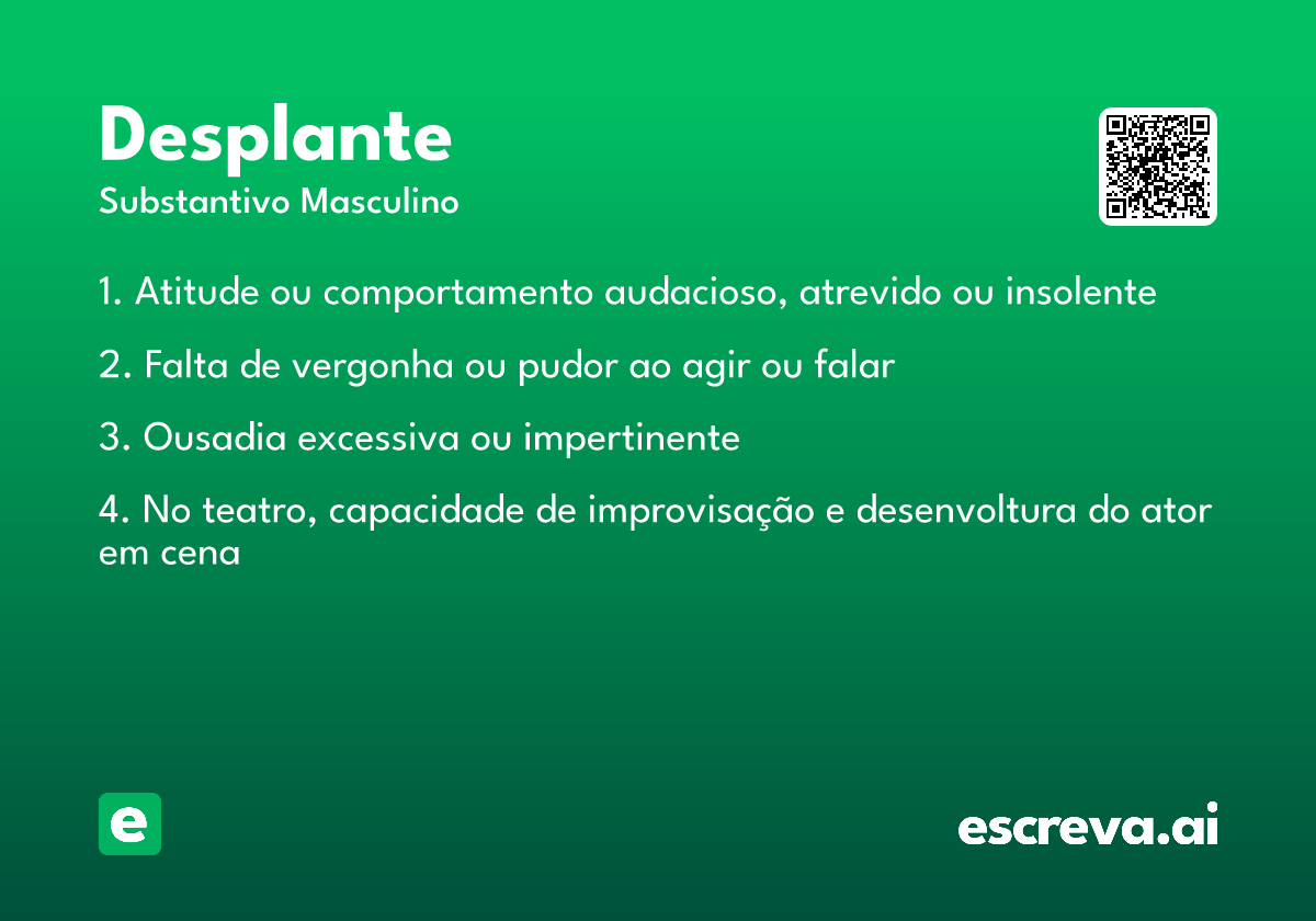 desplante
