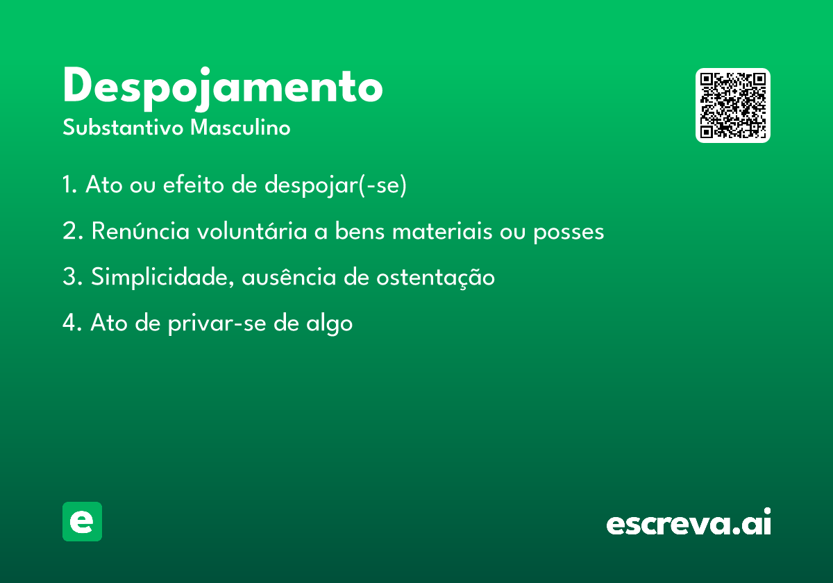 despojamento