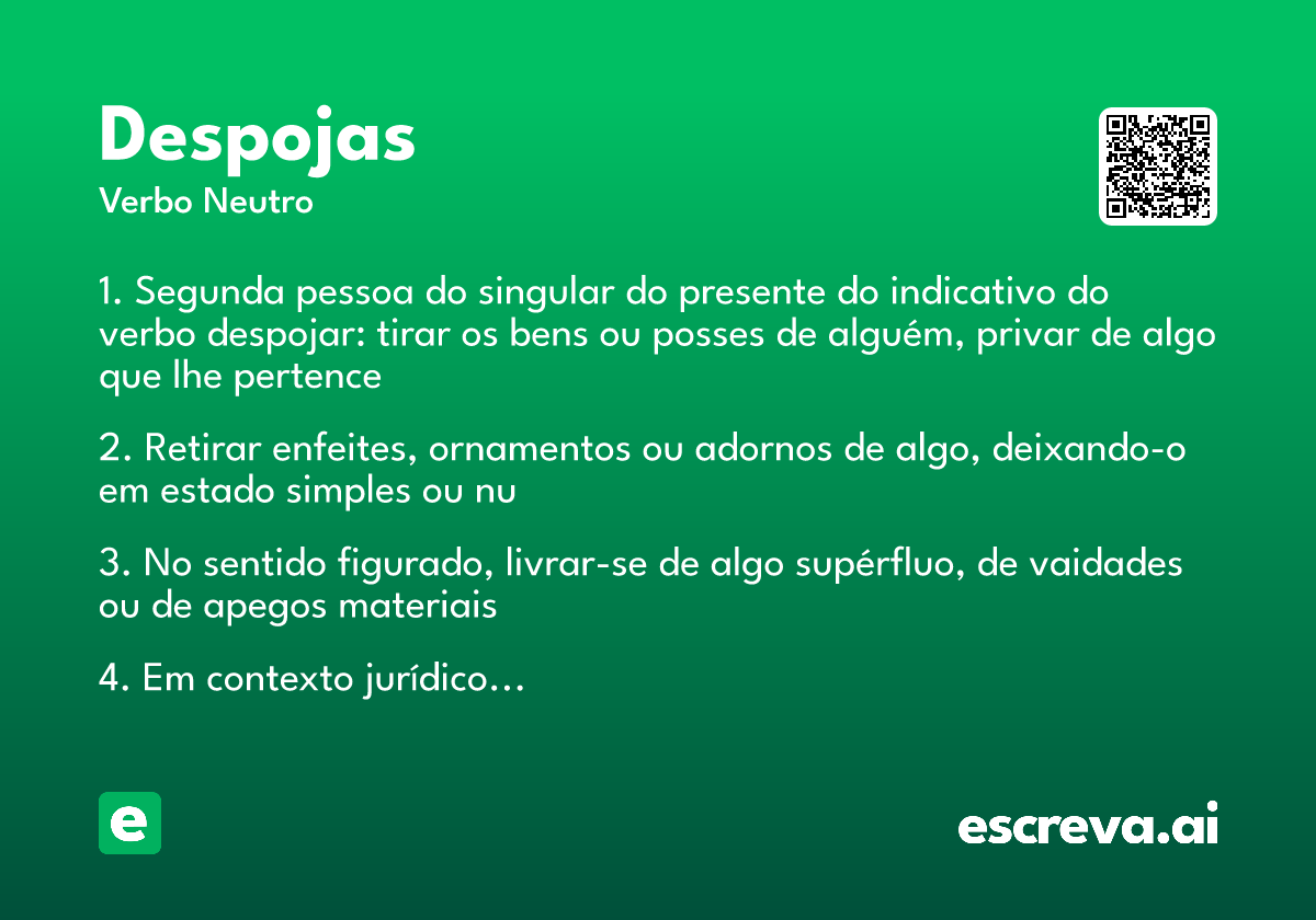 despojas