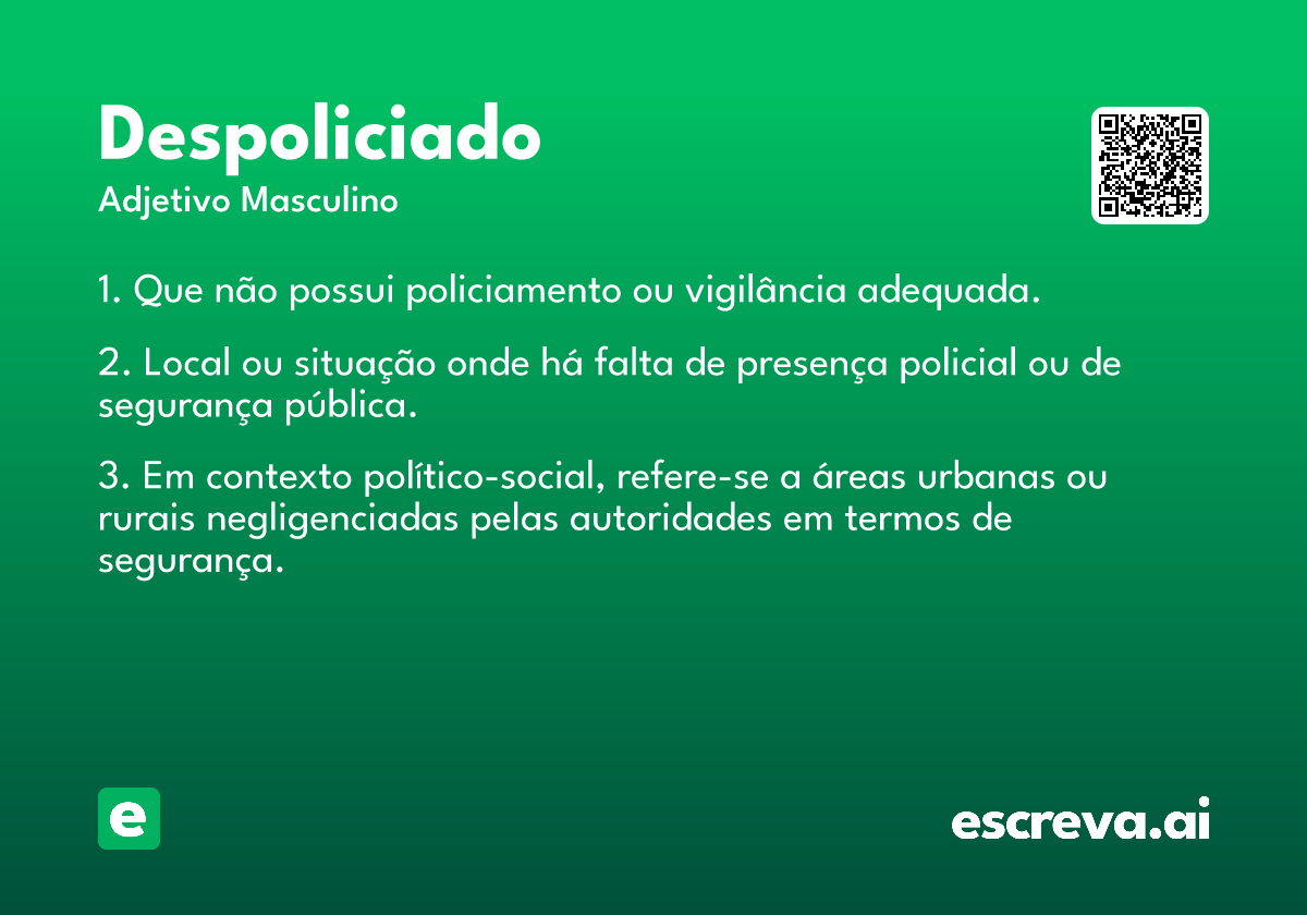 despoliciado
