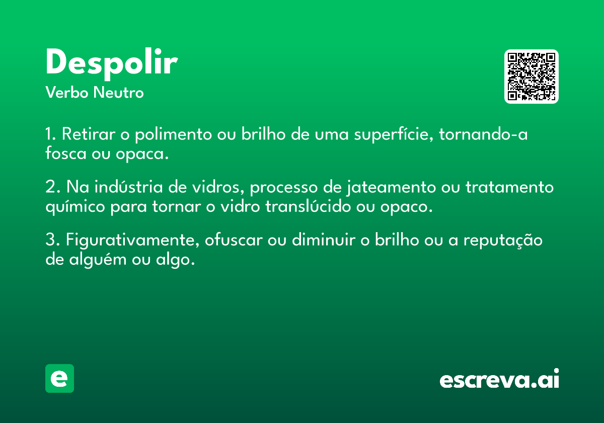despolir