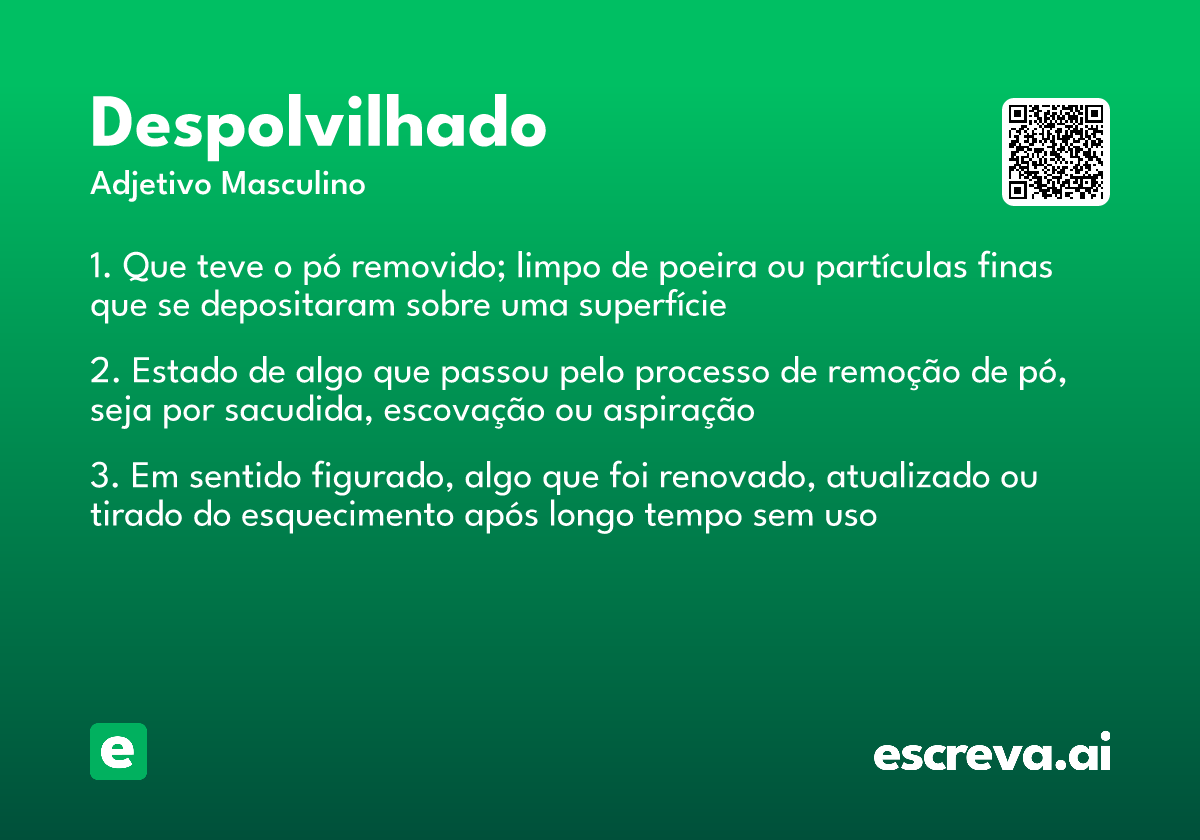 despolvilhado