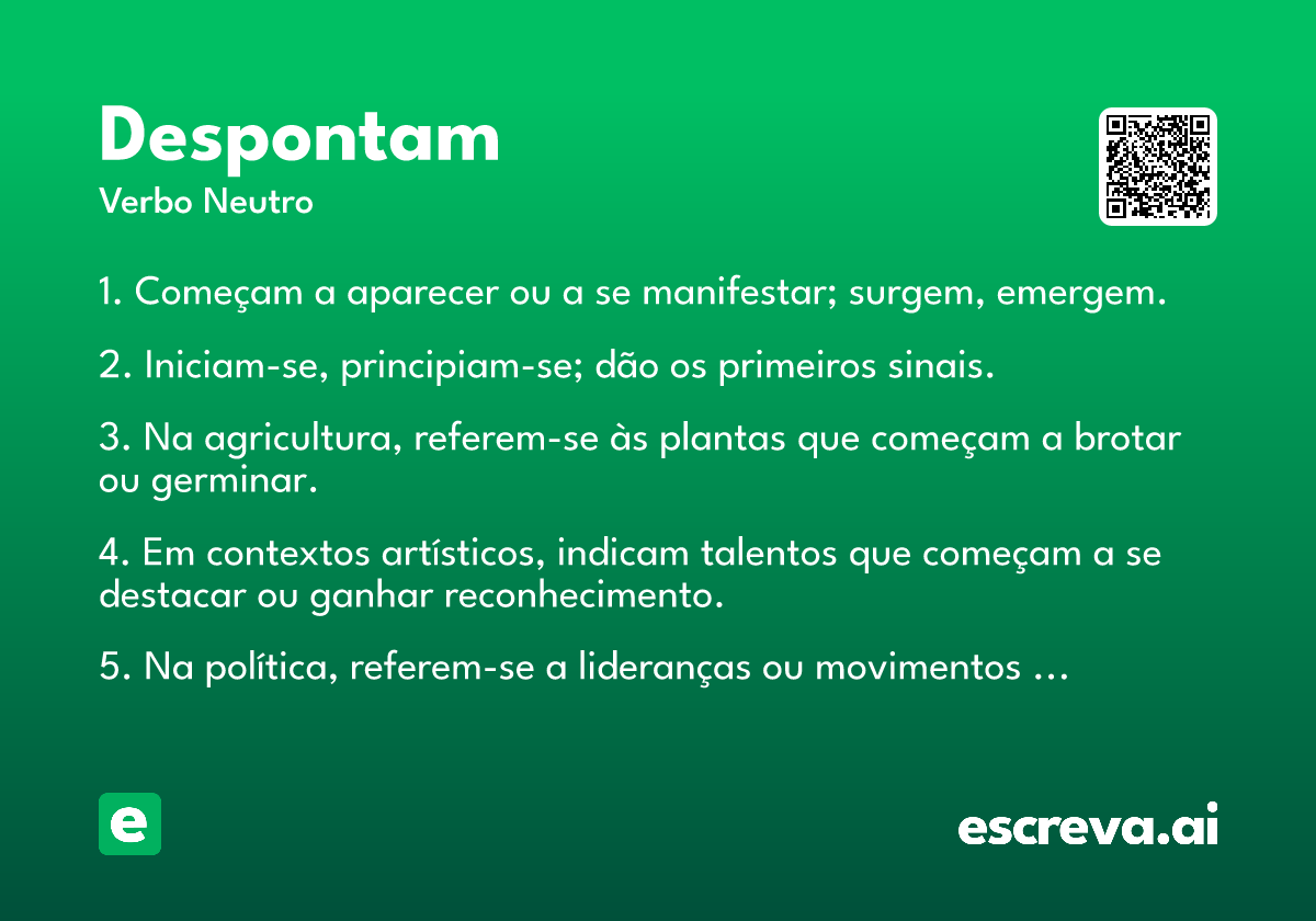 despontam