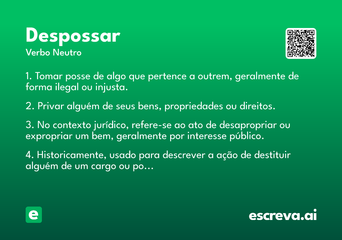despossar