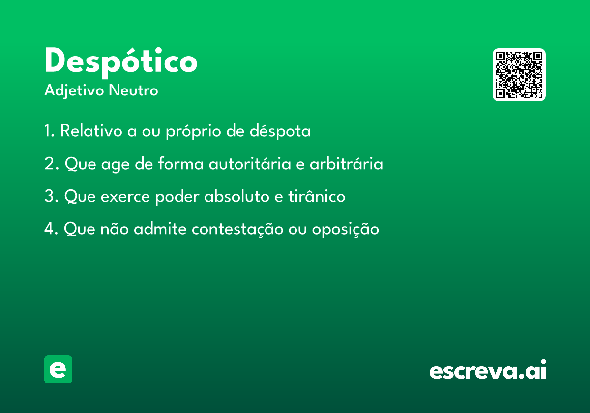despótico