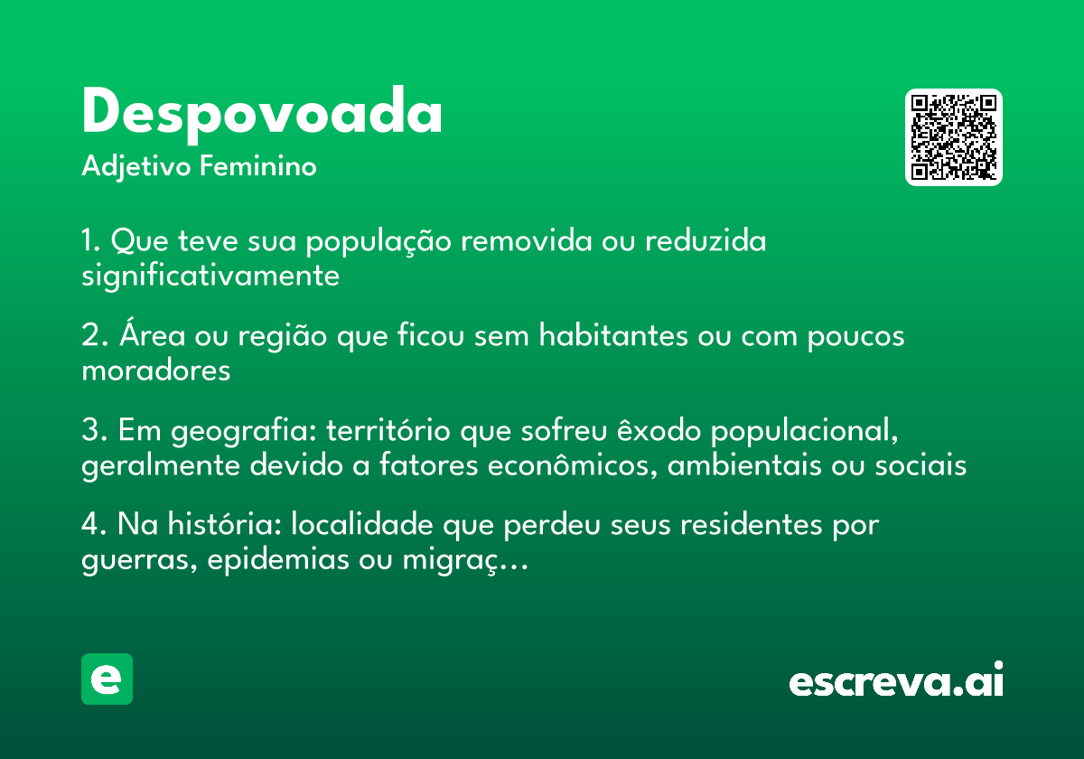despovoada