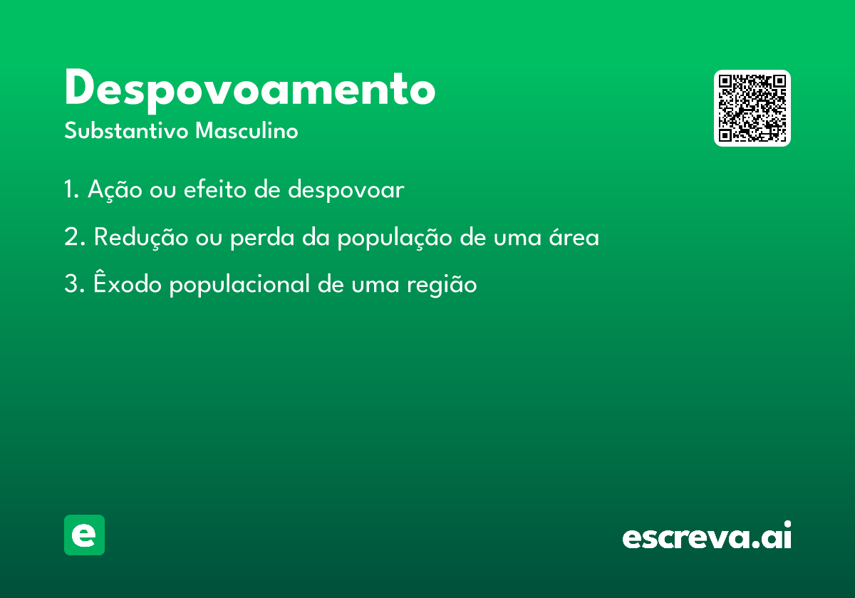 despovoamento