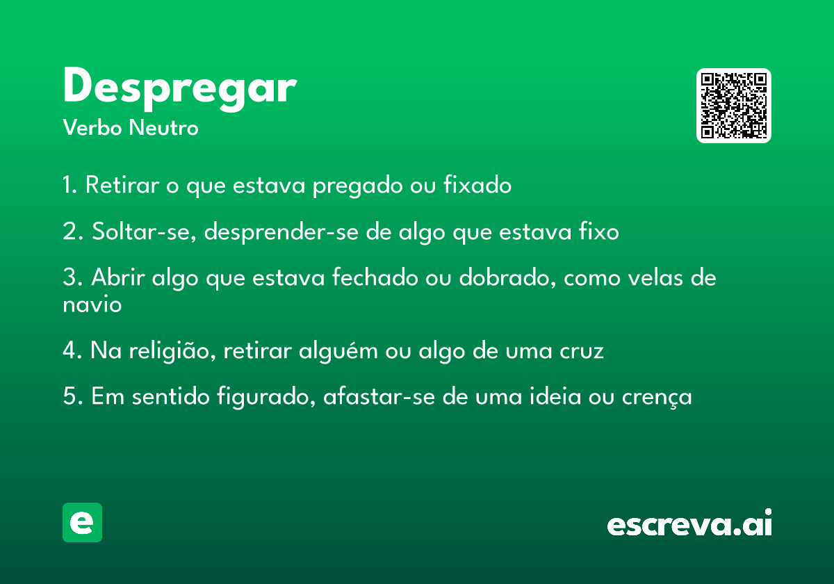 despregar