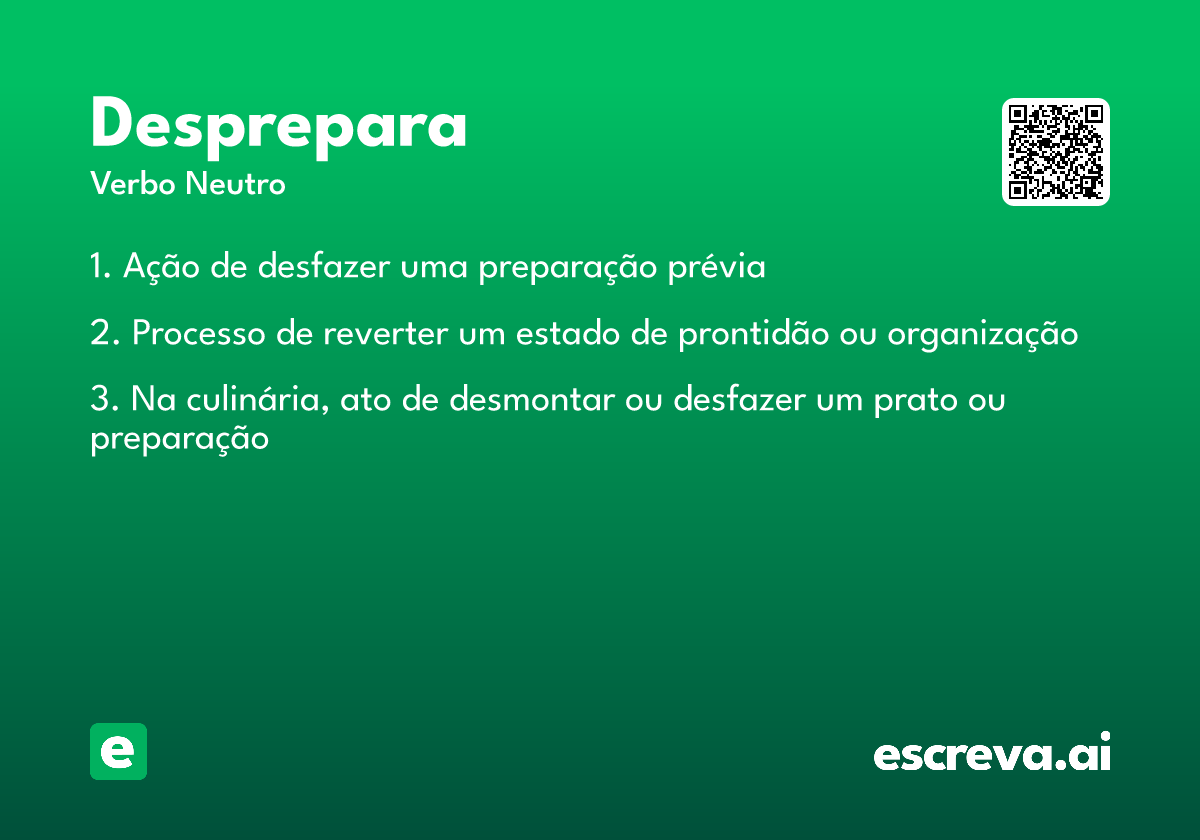 desprepara