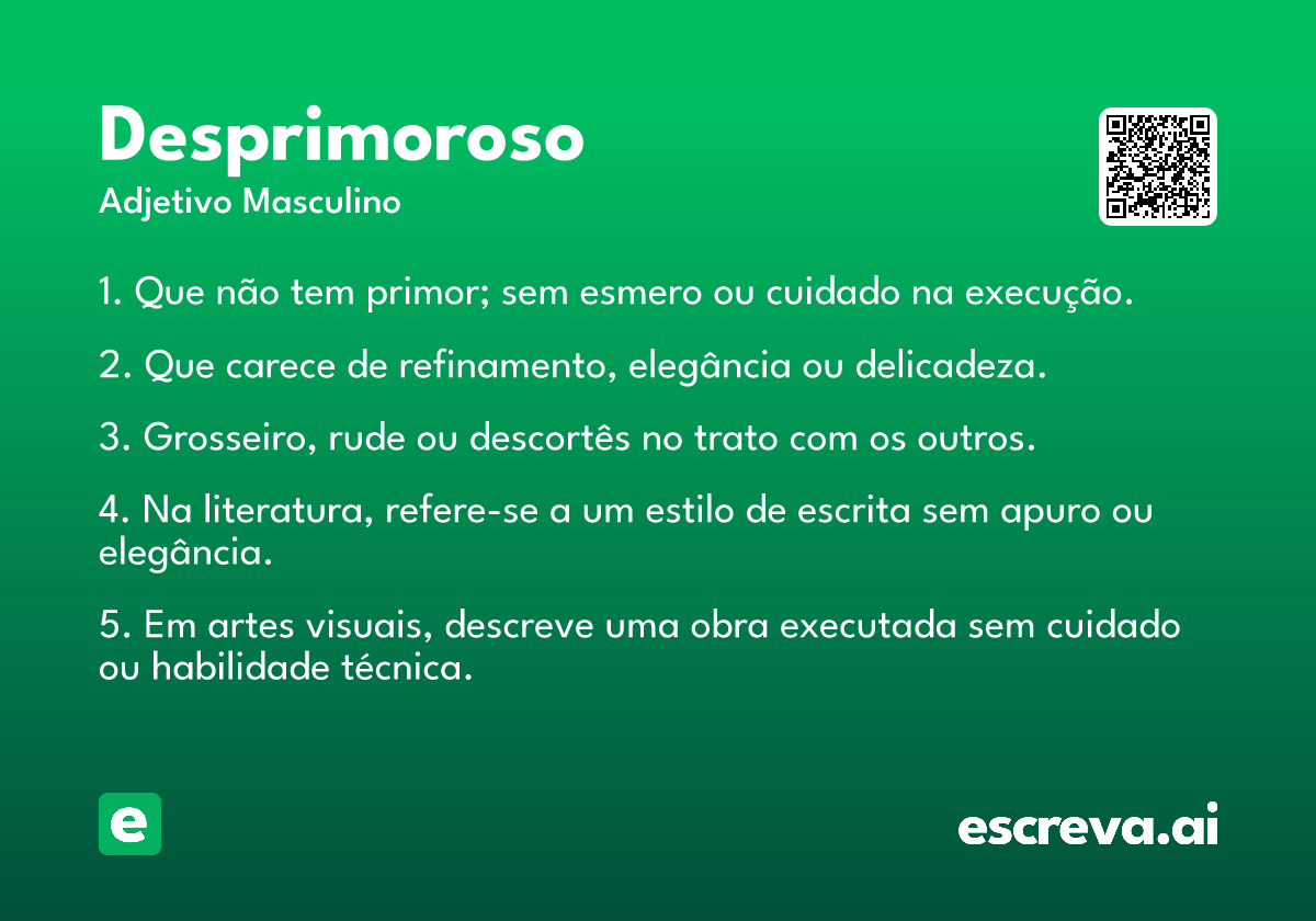 desprimoroso