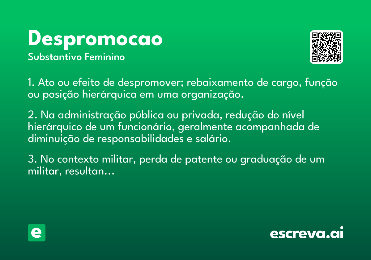 despromocao