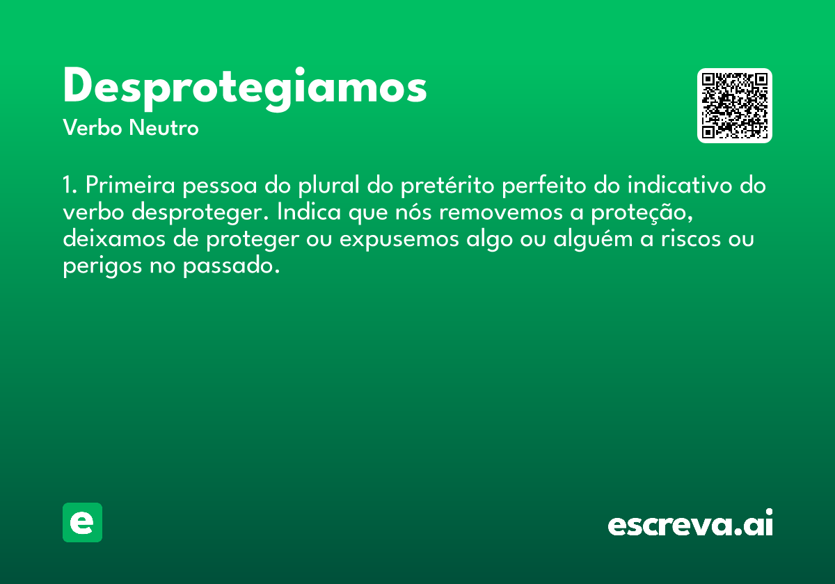 desprotegiamos