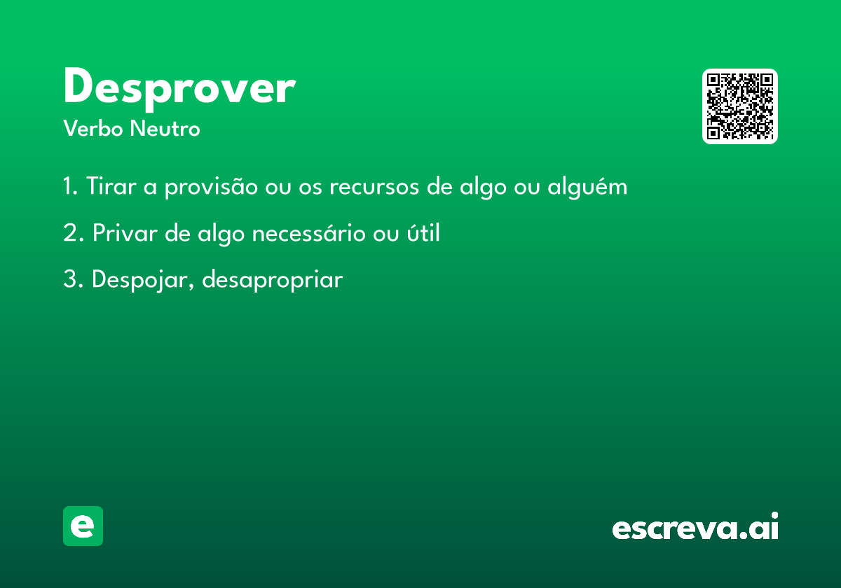 desprover