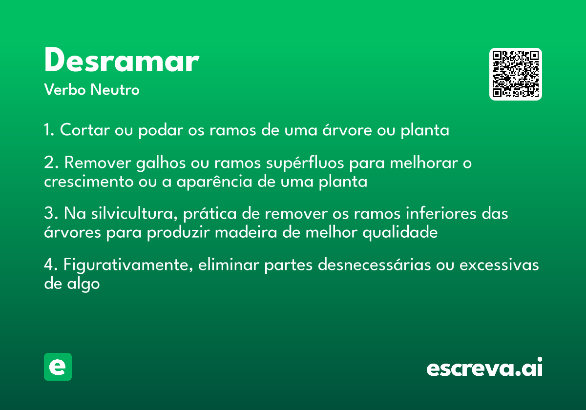 desramar