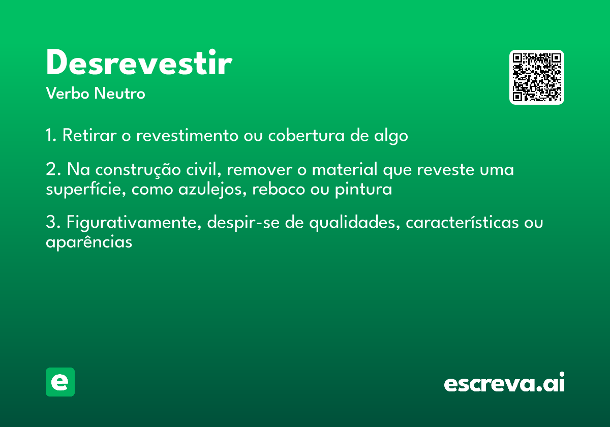 desrevestir