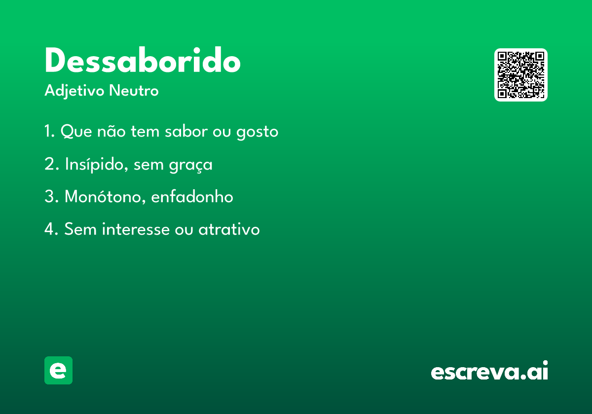dessaborido
