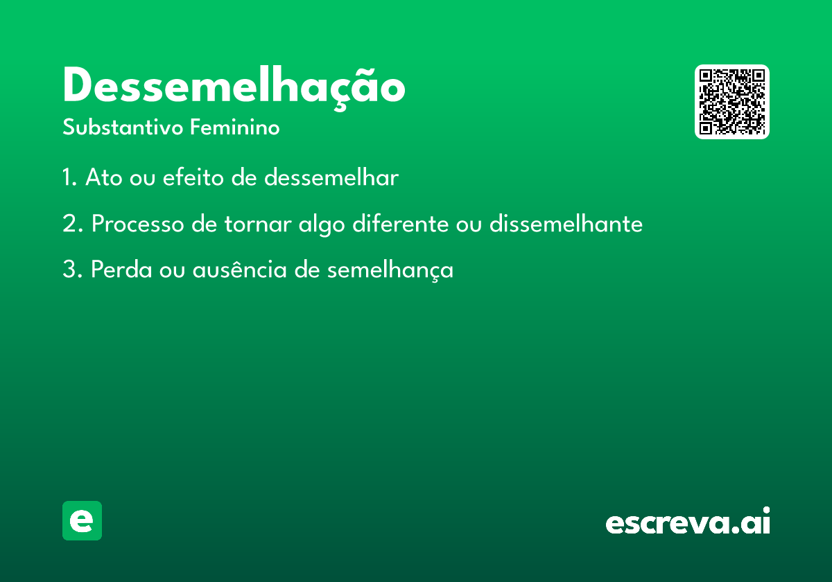 dessemelhação