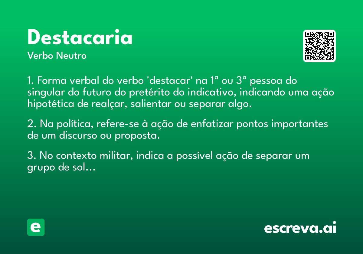 destacaria