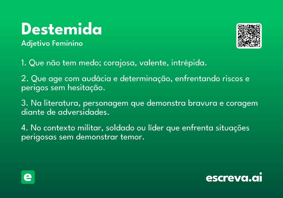 destemida