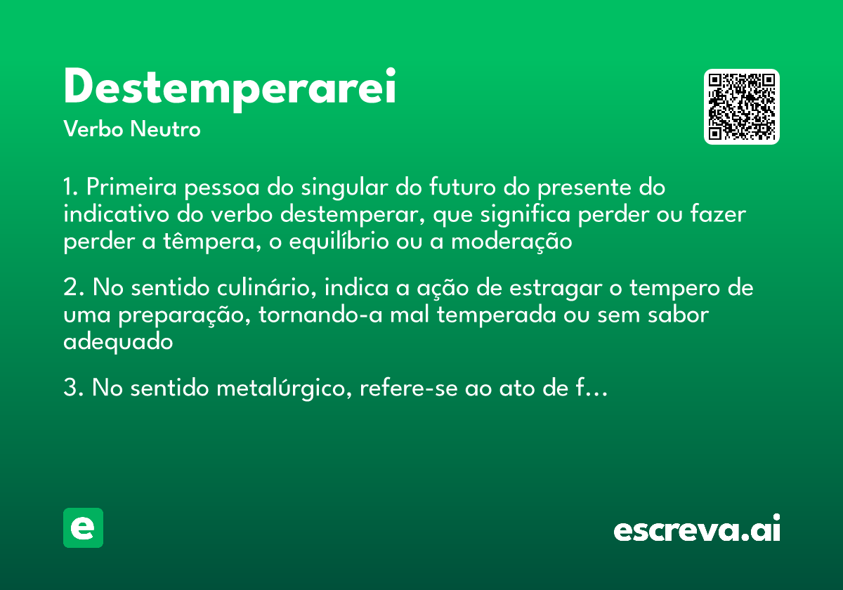 destemperarei