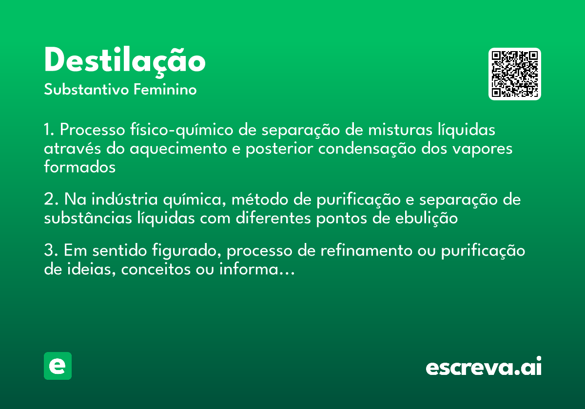 destilação