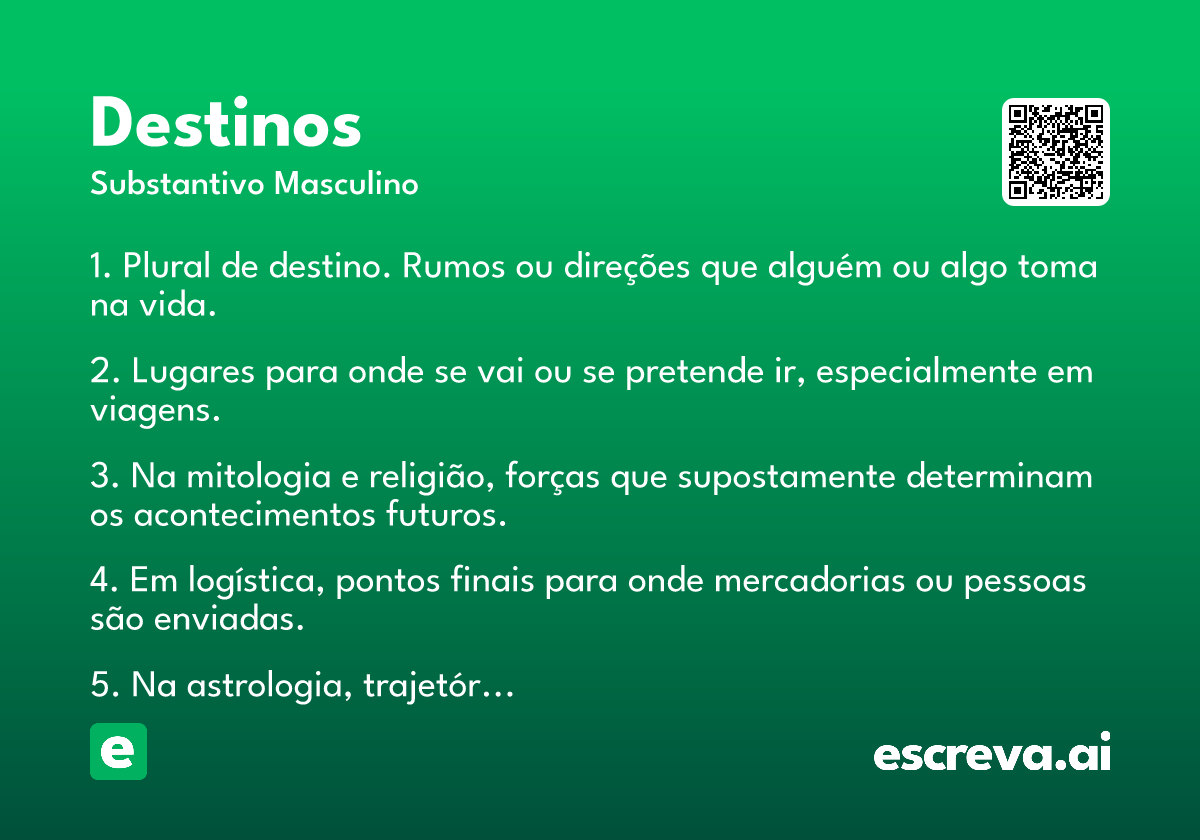 destinos