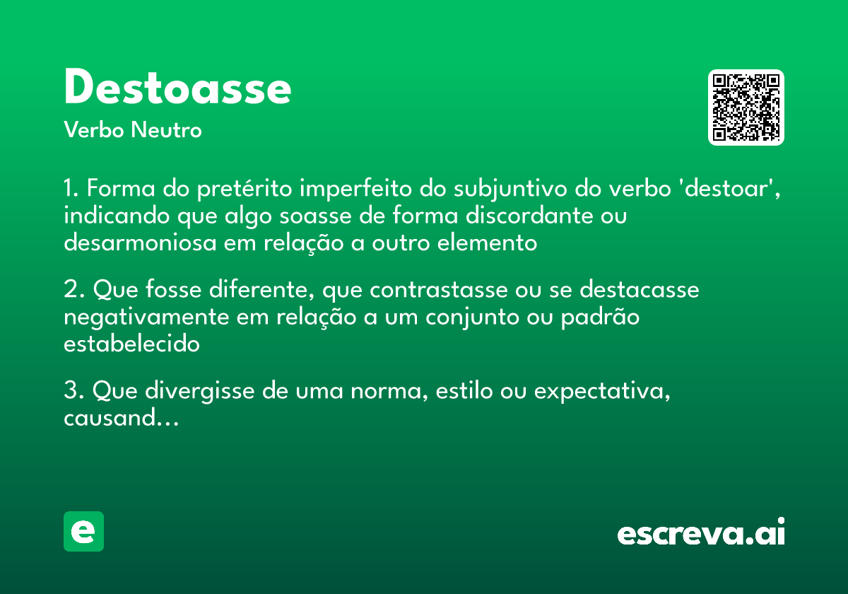 destoasse