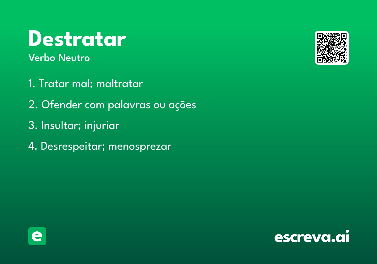 destratar