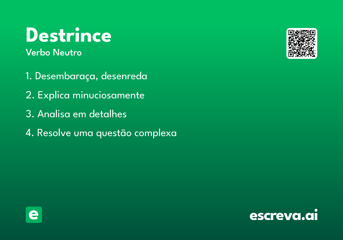 destrince