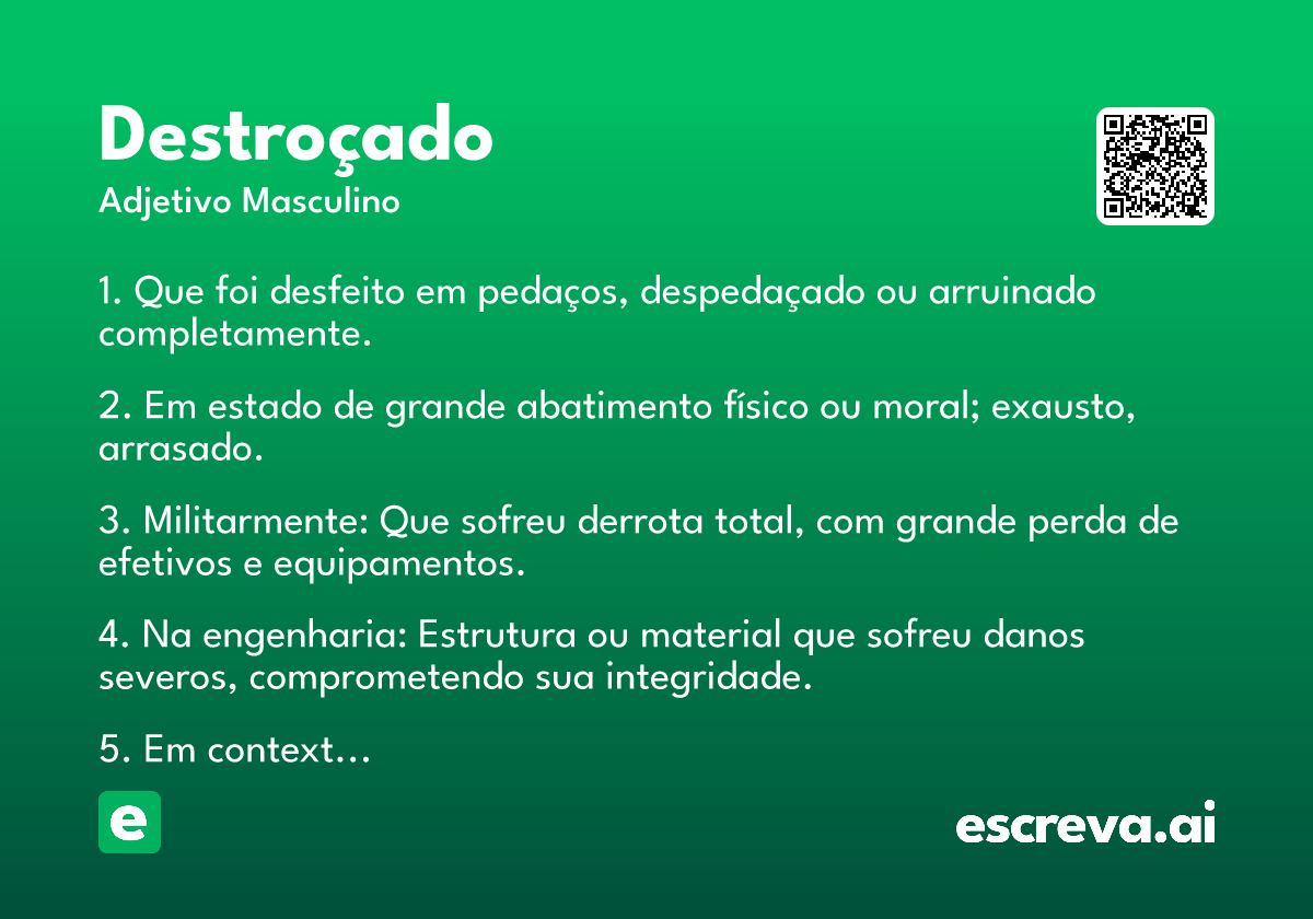 destroçado