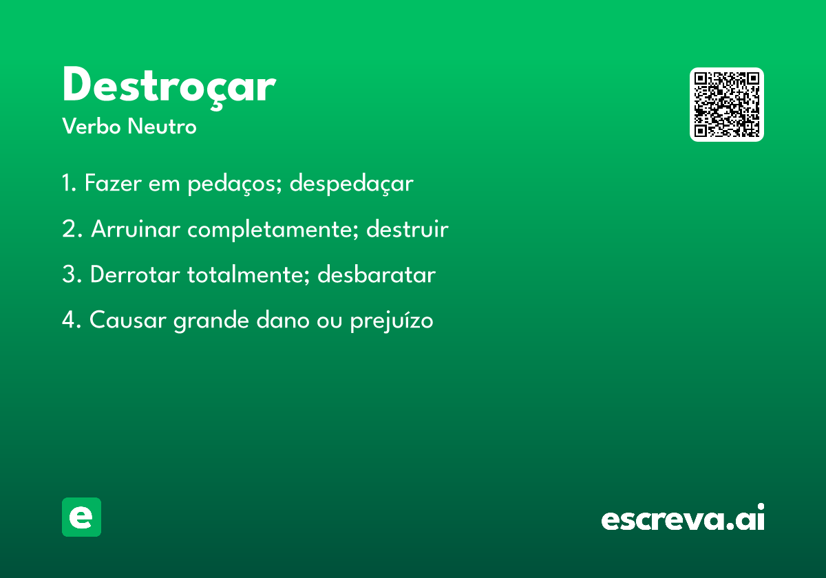 destroçar