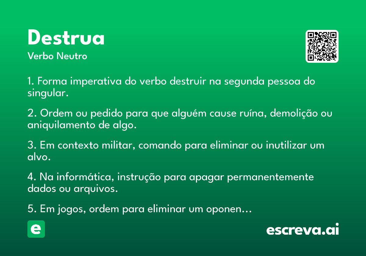destrua