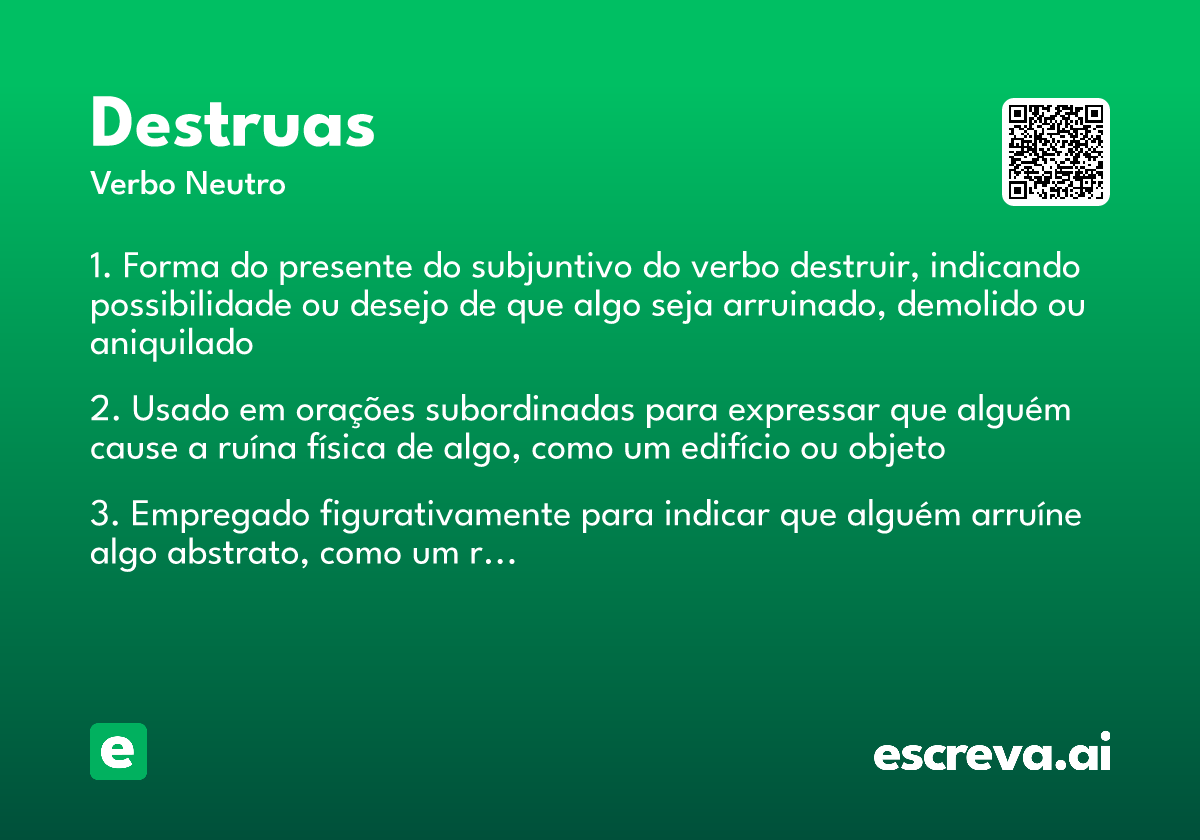 destruas