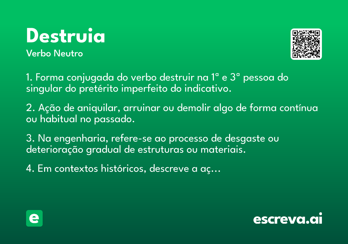 destruia