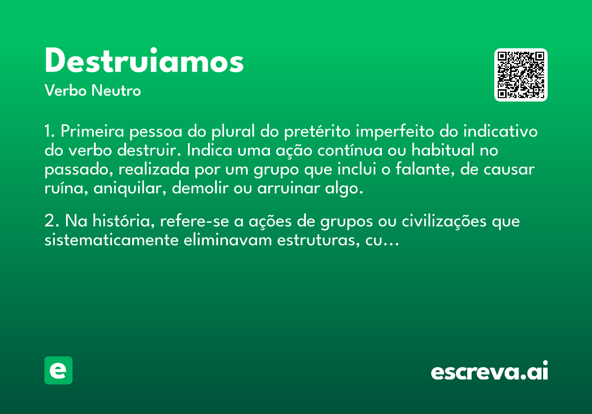 destruiamos