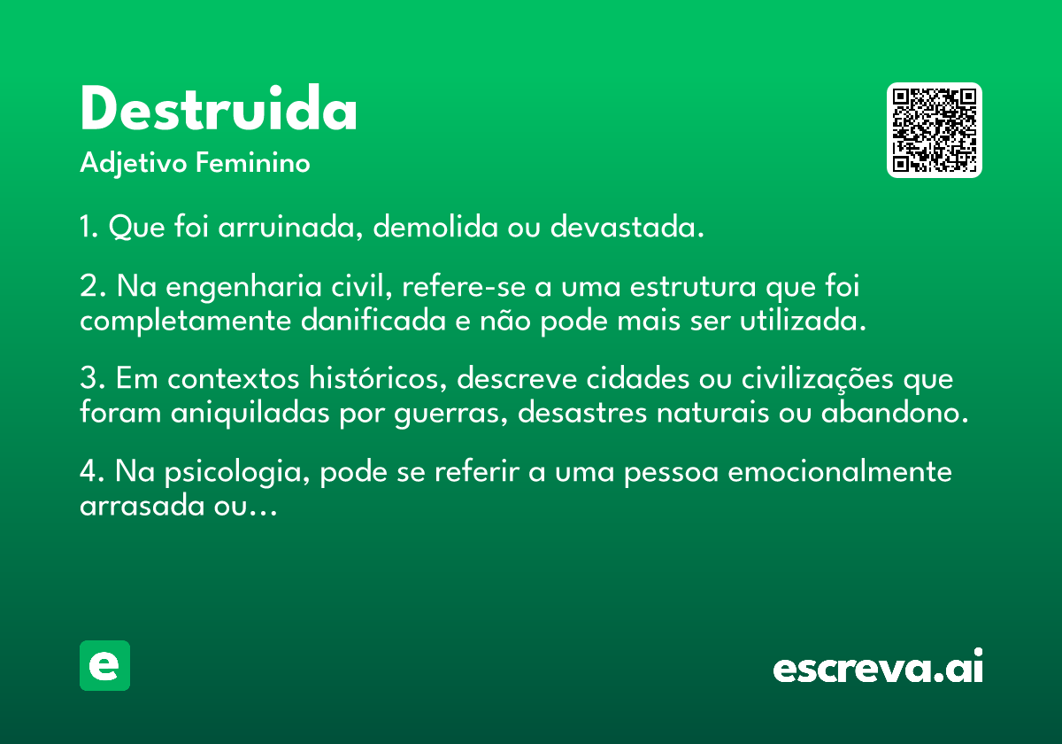 destruida