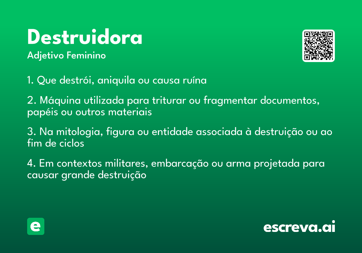 destruidora
