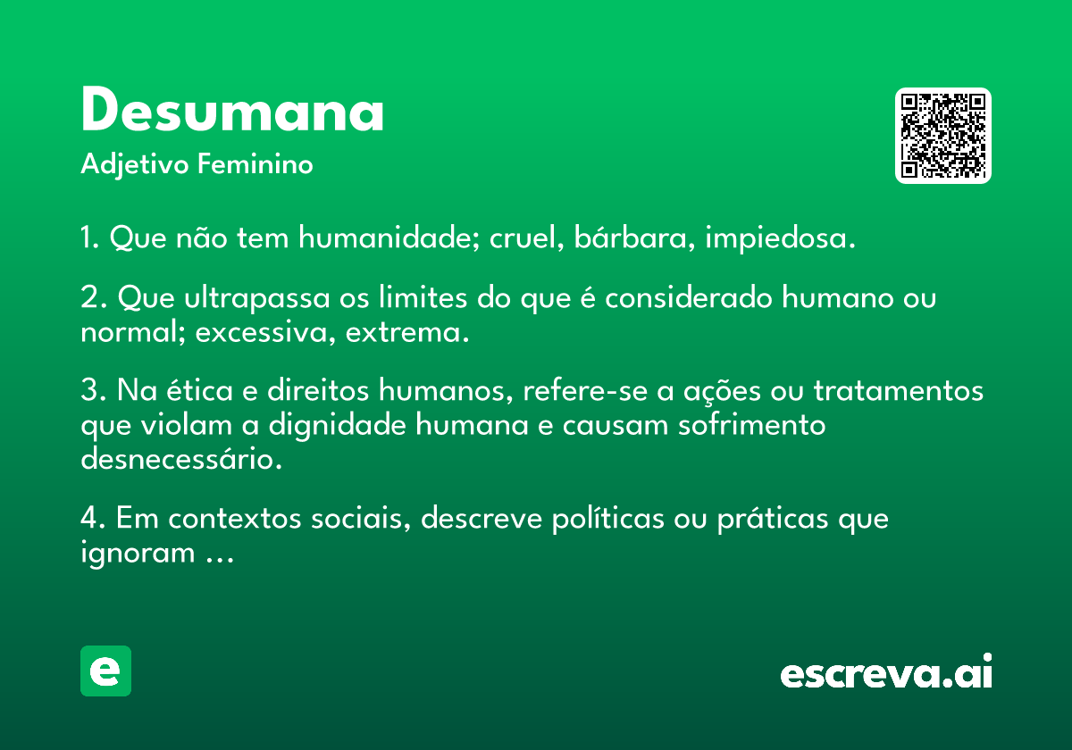 desumana