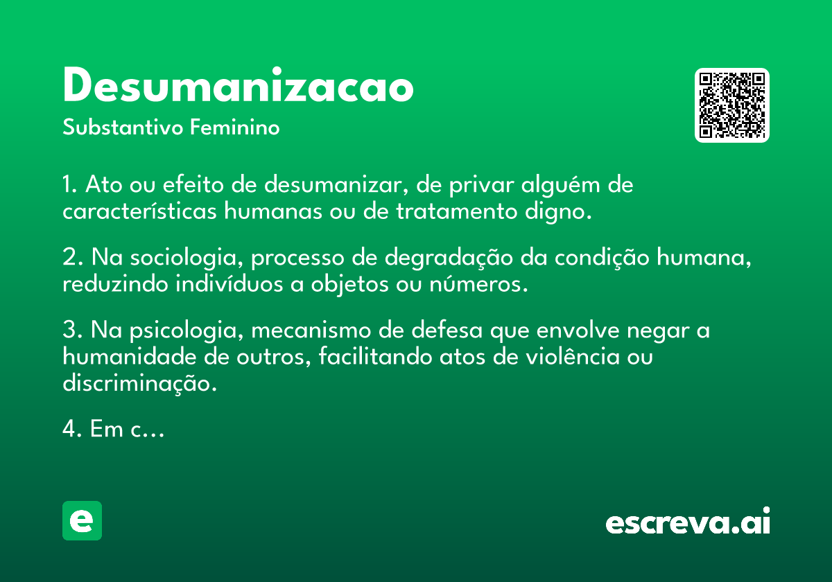 desumanizacao