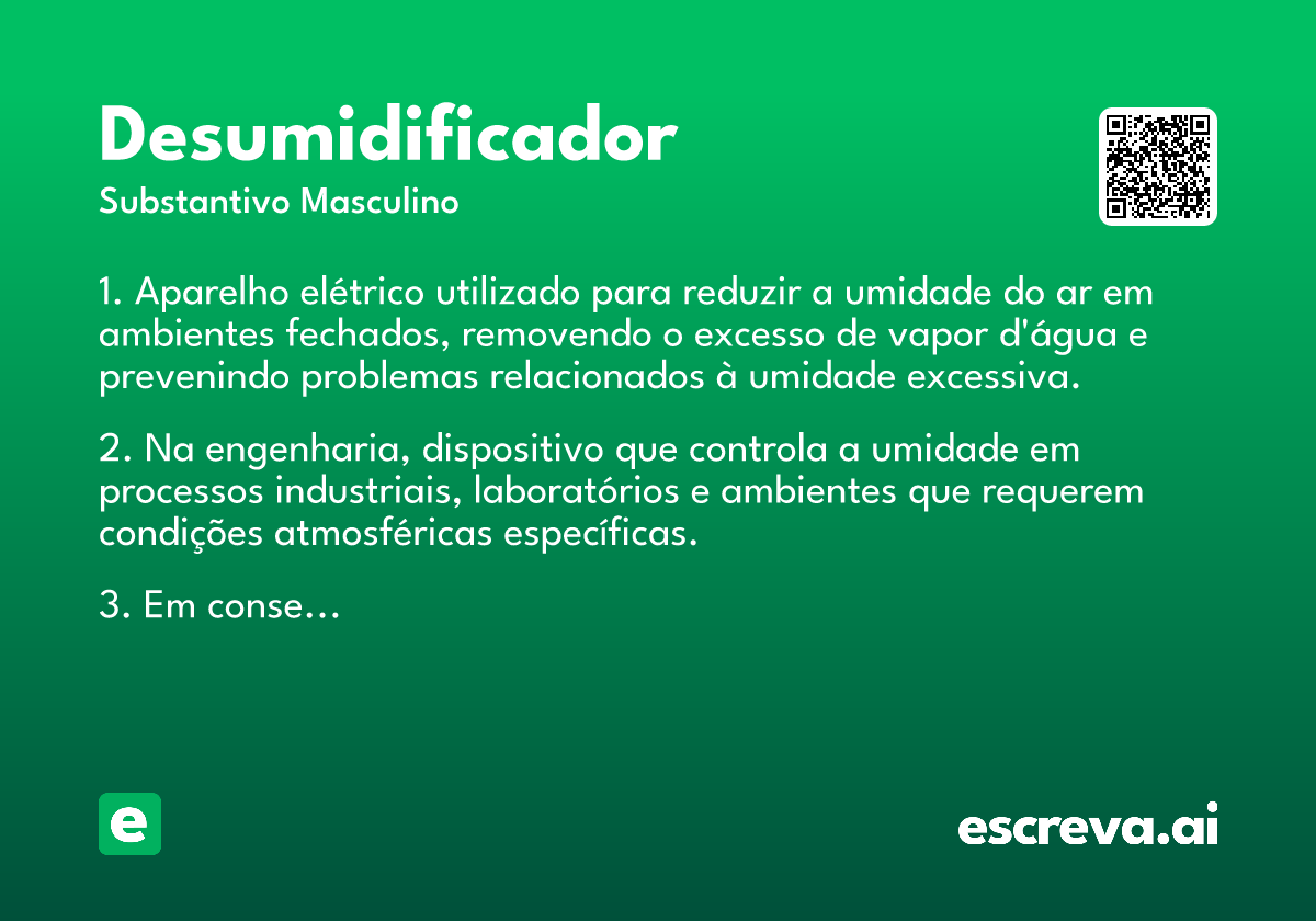 desumidificador