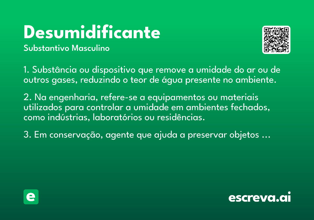 desumidificante