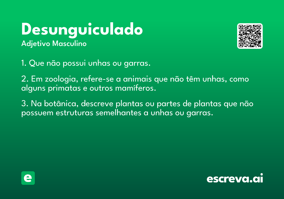 desunguiculado