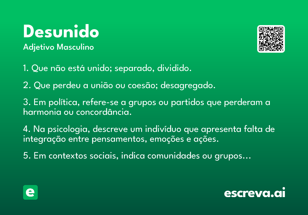 desunido