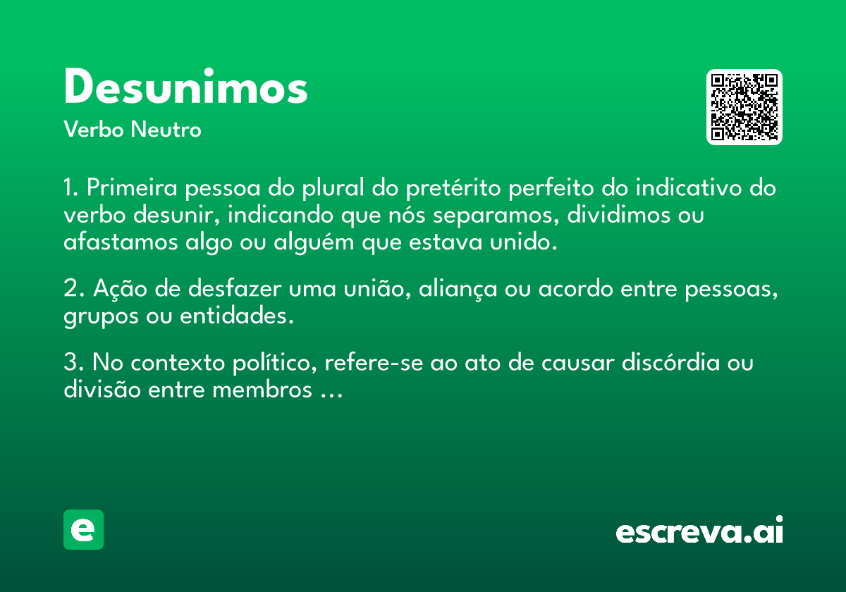 desunimos