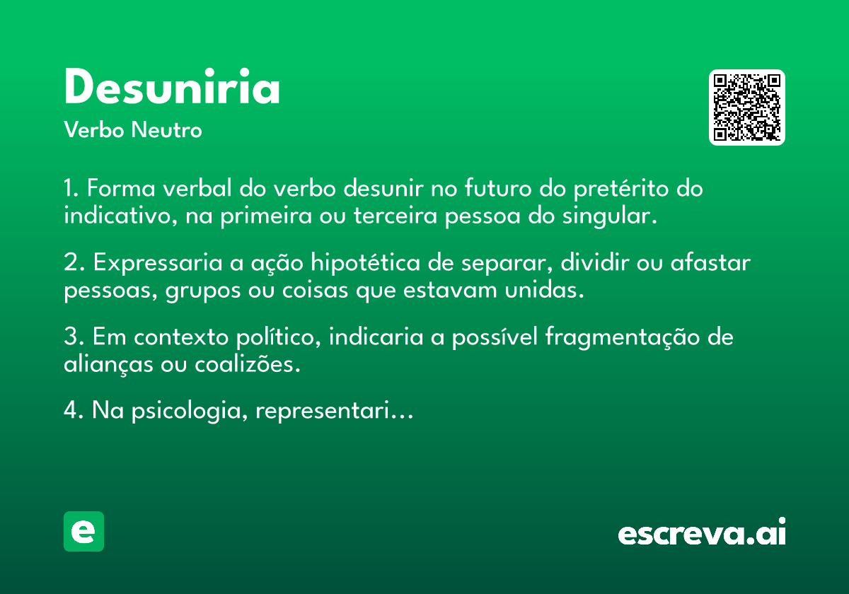 desuniria