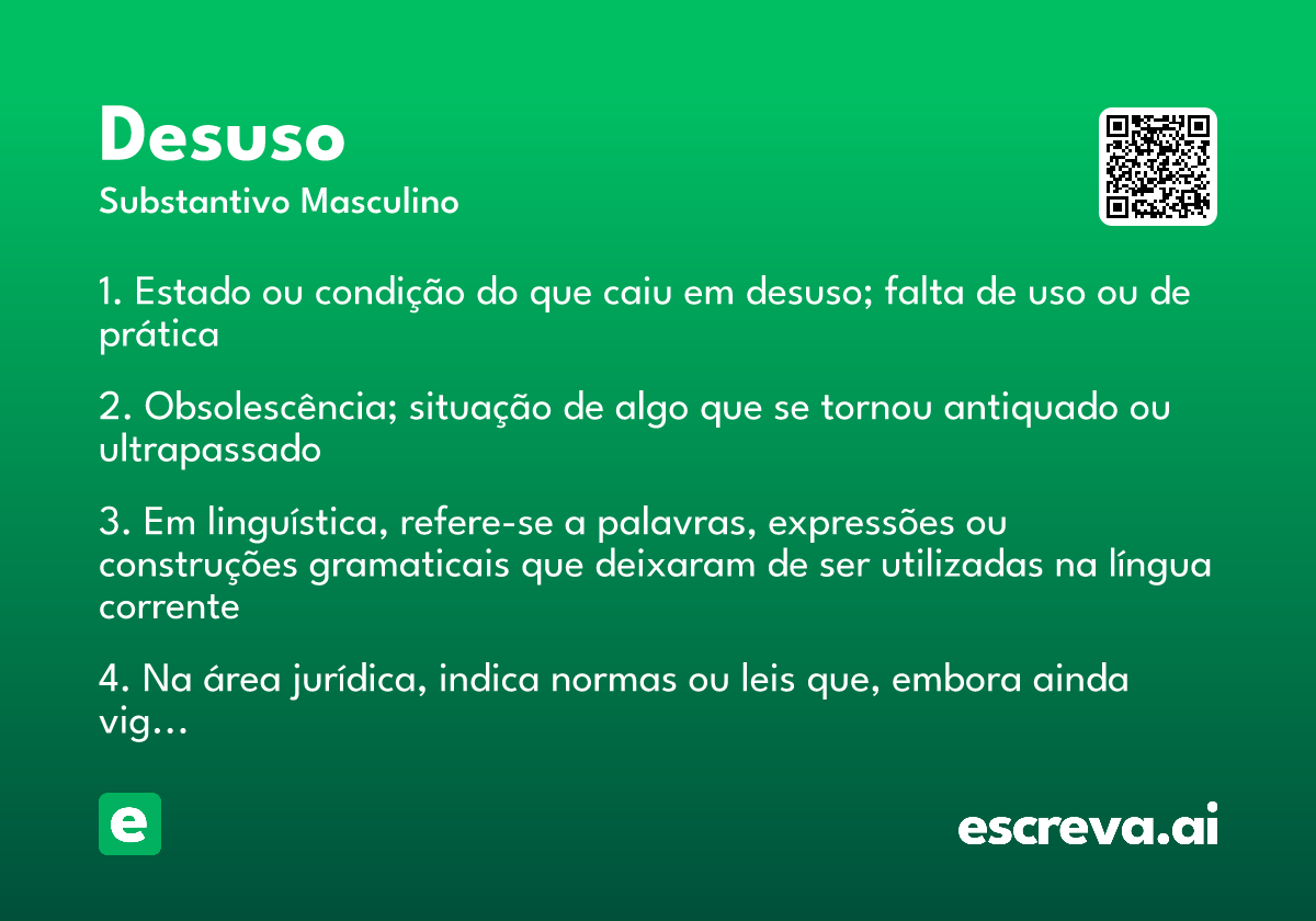 desuso