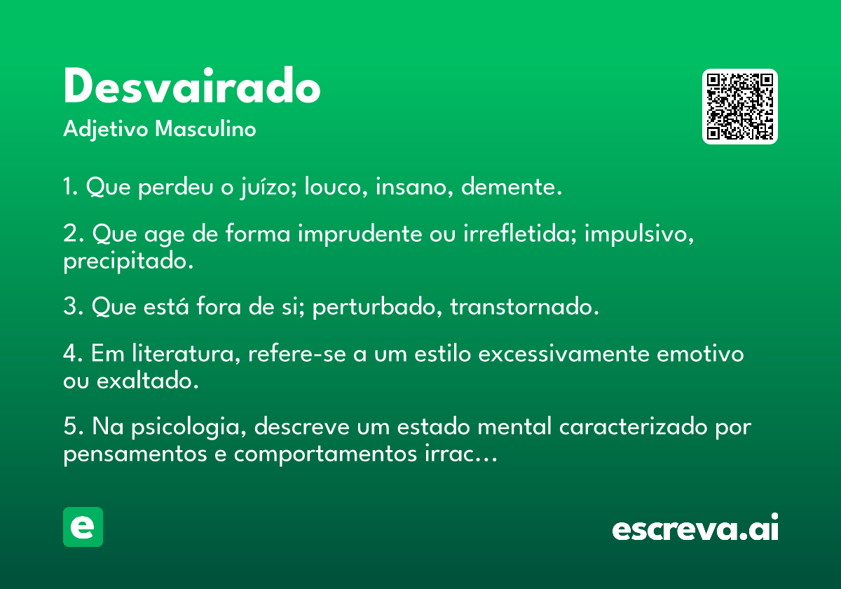 desvairado