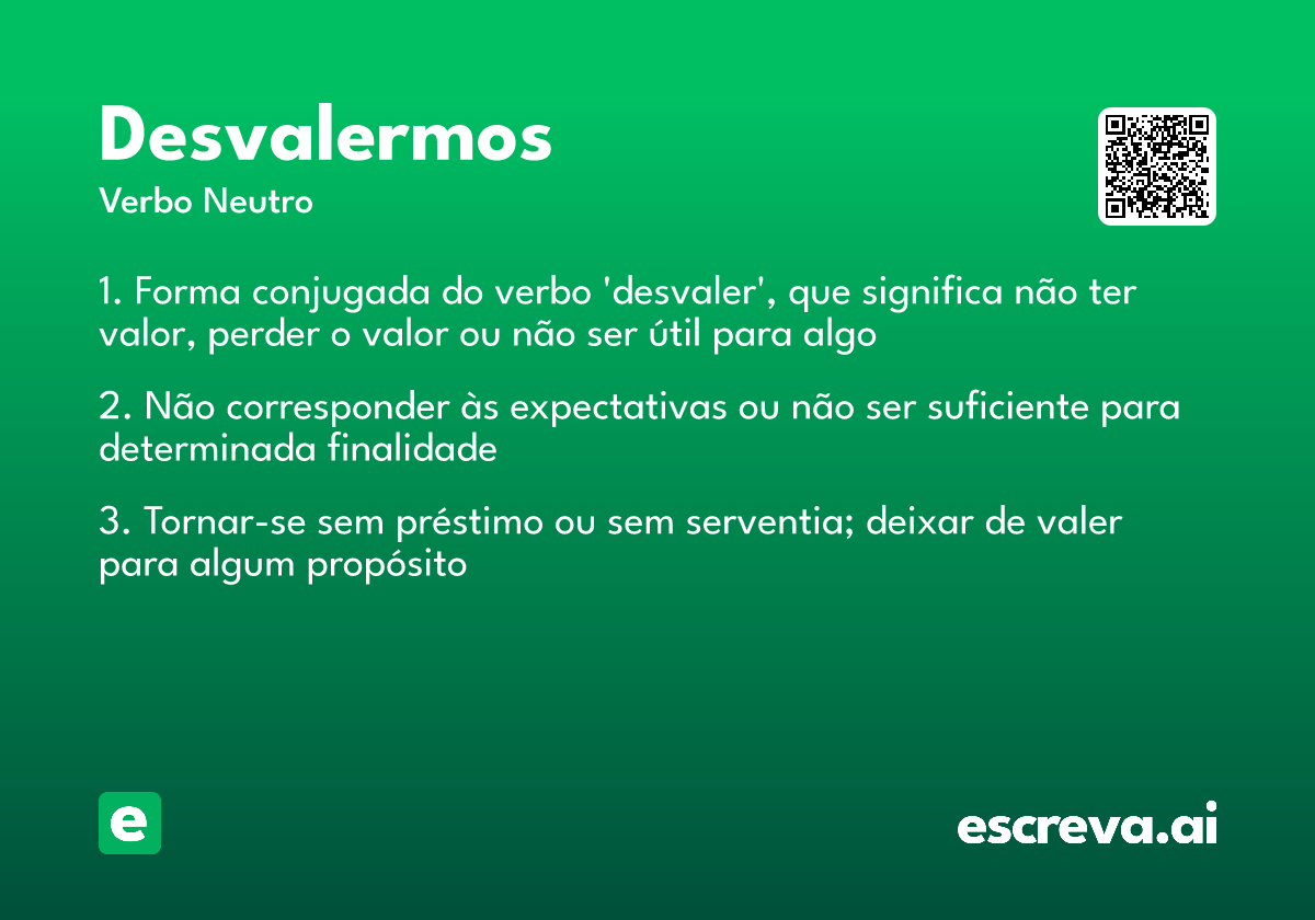 desvalermos
